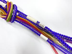 未使用品　正絹　手組帯締め